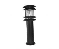 Mauk 1538 Lampe LED à énergie Solaire Noir Hauteur 60 cm