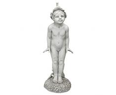 Design Toscano Wildflower Statuette de Jardin, Blanc Cassé, 25,5 x 28 x 77,5 cm