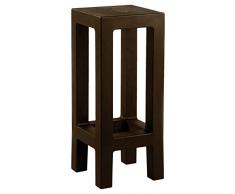 Vondom Jut Tabouret, Bronze, 32.799999999999997 x 32.799999999999997 x 75.8 cm