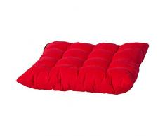 Madison B220 Coussin Bistro Motif Panama 75% Coton 25% Polyester Rouge 46 x 46 cm