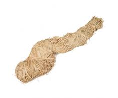 La cordeline Poupée Raphia 1 Kg, Naturel, 85 x 7 x 85 cm