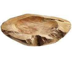 Prima Flora Bol en Bois de Teck Ø 40 cm Marron