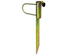 Schneider Tige pour Gazon Parasol Accessoires, Argent, 19x4,5x46 cm