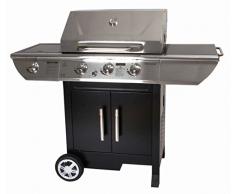 Somagic 345317 Baltimore Barbecue à Gaz + Plancha 10.5 KW