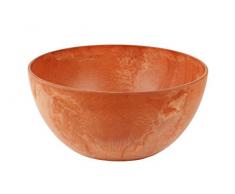 Artstone Pot de Fleurs, Coupe de Fleurs Fiona, résistant au Gel et ultraléger, Terra, 25x12cm
