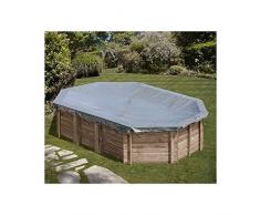 Sunbay - Bâche dhivernage Sunbay pour Piscine octogonale 5,85 x 4,10 m