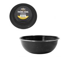 Bol émaillé Noir Milestone - Noir, 170 g