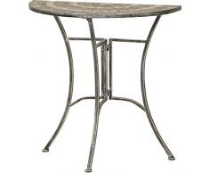 MWH 380805 Felina Table dAppoint Structure Acier Noir 70 x 35 x 71 cm