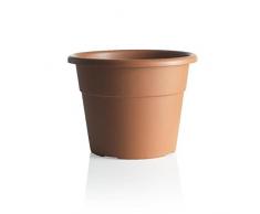 Bama Vase en résine Couleur Terre Cuite Ø 40 cm