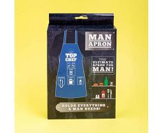 Fizz Creations Tablier Homme 9058 – Bleu/Blanc