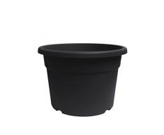 Poetic FLORIO Pot de fleurs Anthracite 31 x 31 x 21 cm