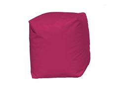 Jura Textiles JT117 Pouf Cube Fuschia