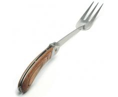 Charcoal Companion CC1101 Explorer Fourchette Pliante en Palissandre, Marron