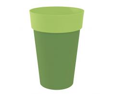 EDA Plastiques 13687 V.BA/V.PI SX3 Style Vase Haut Bicolore 46 x 65 cm