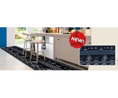 Catral 40020020 Tapis Cuisine et Couloir mer, Multicolore, 2500 x 67 x 0.5 cm