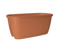 Emsa City Pot à Fleurs 60 x 30 x 26 cm Terracotta