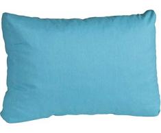 Beo Coussin de Dossier en rotin Lounge 60 x 40 cm env. 20 cm dépaisseur Turquoise AU22