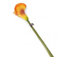 Floral Elegance F071OL - Arum artificiel orange de 94 cm