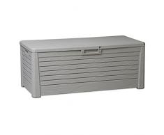 Toomax Art. 15 Florida Malle de Rangement Résine Gris 148 x 72 x 60 cm