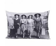 schwien Horst Ladies Coussin décoratif, 1335233, Polyester, Gris, 40 x 60 x 18 cm