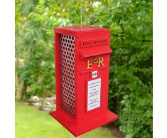 Garden Bazaar HBD-1005 Mangeoire pour Oiseaux Rouge