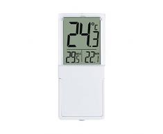 TFA-Dostmann 30.1030 Vista Thermomètre numérique pour fenêtre ou intérieur