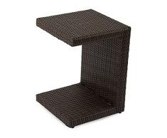 Dajar Tables dappoint Table Bruno, wengé, Marron