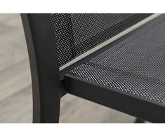 Garden Impressions Indiana Table, Noir Charbon