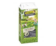 ALGOFLASH NATURASOL Engrais Gazon Longue Durée 100 jours Naturanid, Avec Bacillus, Gazon vert et dense, 10 kg, AGAZNAT10