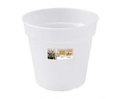 Elho Green Basics Orchidée 13 - Pot De Fleurs - Transparent - Intérieur & Extérieur - Ø 13 x H 12 cm