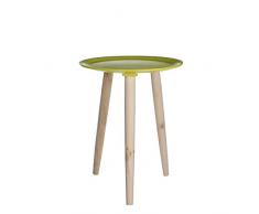 MICA Decorations Table Bella Höhe 47,5 cm, Durchmesser 38 cm Citron Vert