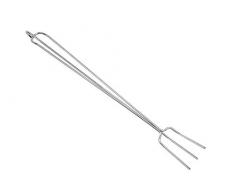 FALCI Fourchette pour Barbecue, gris, 40 cm