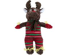 Animatepets Peluche de Noël pour chiens avec renne et squeak 33 x 15 x 5 cm