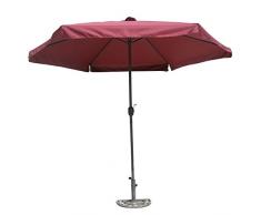 Véranova 5MER085VI Parasol Polyester Prune 300 cm