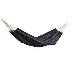 Amazonas AZ-101816 Hamac Barbados Charge maximale 200 kg Dimensions 230 x 150 cm 2,30x1,50 Meter Noir
