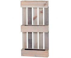 Siena Garden Jardinière Naturel/Blanc délavé