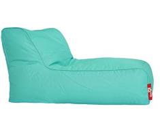 General Design Big Design Pouf Waterproof, Turquoise