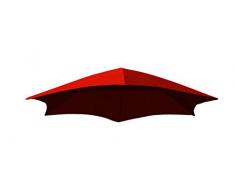 Vivere DRMUF-CR Tissu Parasol, Rouge