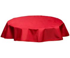 beo Table dextérieur Plafond imperméable Ronde, diamètre 160 cm, Rouge