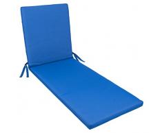 Anjosa 73-al2 – Coussin de Chaise Longue 190 x 60 x 6 cm, Couleur Bleu
