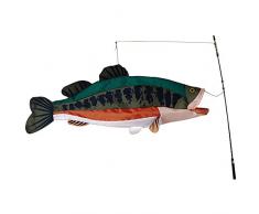 Premier Kite PK26513 Girouette Poisson, Multicolore, 63,5 x 12 x 110 cm