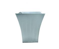 Cadix ZINS800.4GAN Pot de Fleurs en métal Gris 21 cm