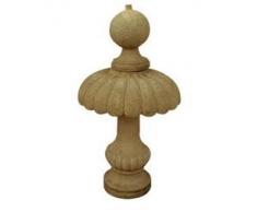 Vieille Pierre F202 Fontaine Boule Coupe en Bas, Pierre