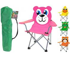 Chaise pliante pour enfants animaux