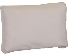 beo LRP 70x40PY200 Lounge Coussin de Dossier avec Fermeture Éclair et Tissu imperméable Beige 70 x 40 cm