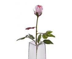 Fleur Elegance Artificielle 60 cm, Rose pâle, Simple
