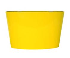 Art en Vogue Pot de Fleurs, Bac à Plante Claire, Finition Brillante, Jaune, 65x29x40cm