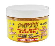 Appât Granule jaune Insecticide Tue Mouches 250 g pour Etables et Ecuries