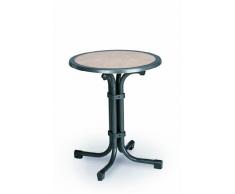 Best Boulevard Table de Jardin Modèle Rond Ø 60 cm Anthracite