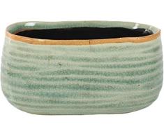 Ivyline Pot de Fleurs 136333 Como Mint D15 x 8 H8 – Vert